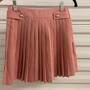 Pink tennis mini skirt size XS